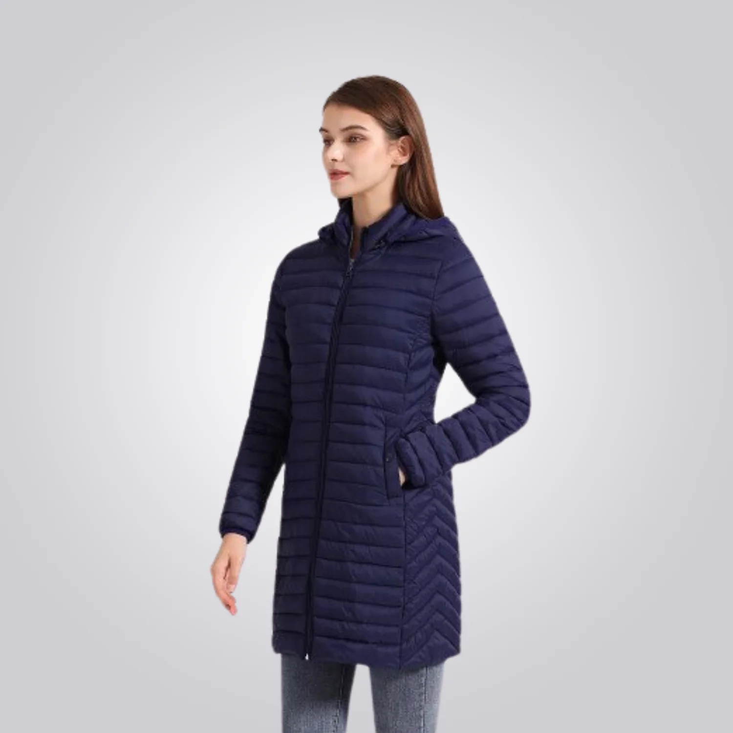 JAQUETA CORDILHEIRA LONG PUFFER FEMININA - Image 13