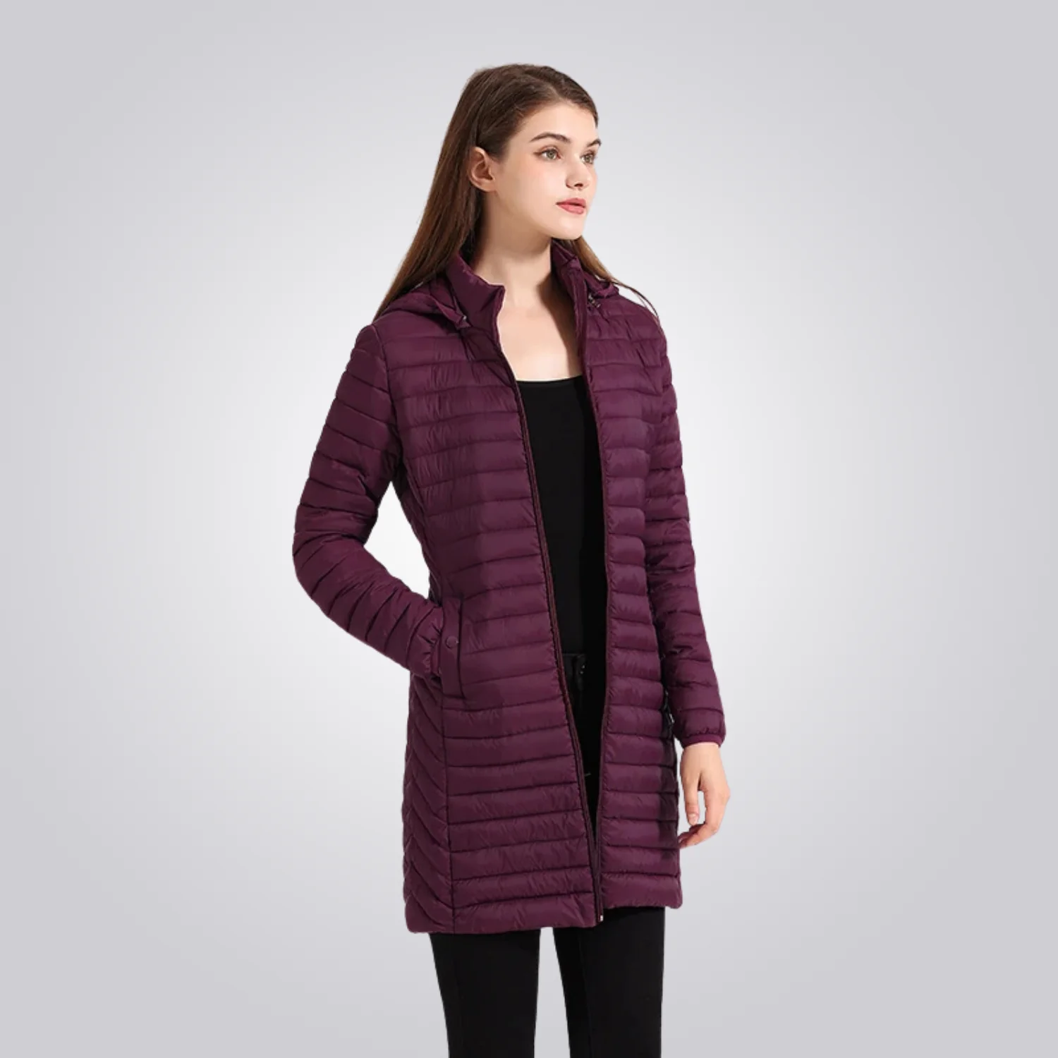 JAQUETA CORDILHEIRA LONG PUFFER FEMININA - Image 23