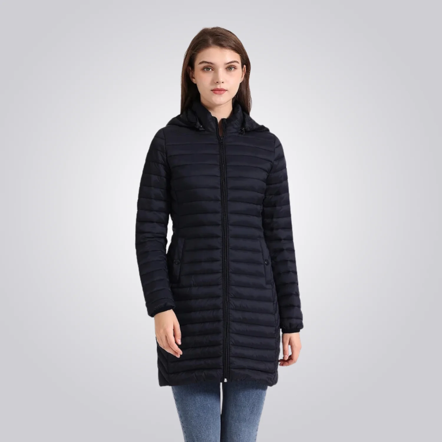JAQUETA CORDILHEIRA LONG PUFFER FEMININA - Image 6