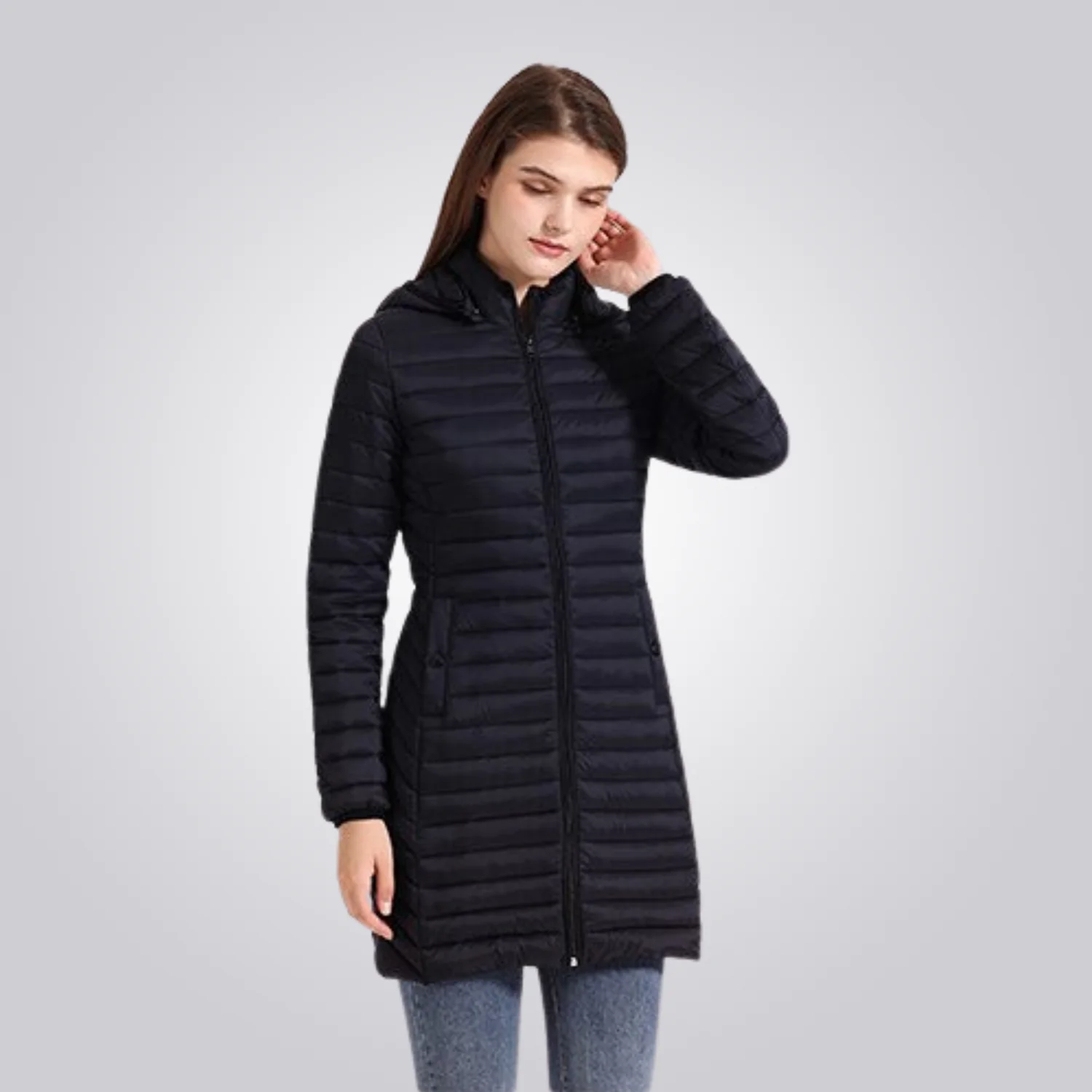 JAQUETA CORDILHEIRA LONG PUFFER FEMININA - Image 7