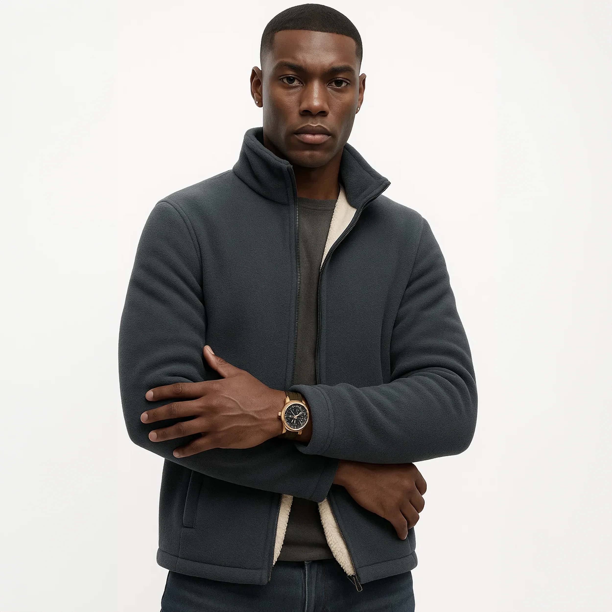 JAQUETA CORDILHEIRA VENTURE FLEECE MASCULINA - Image 9