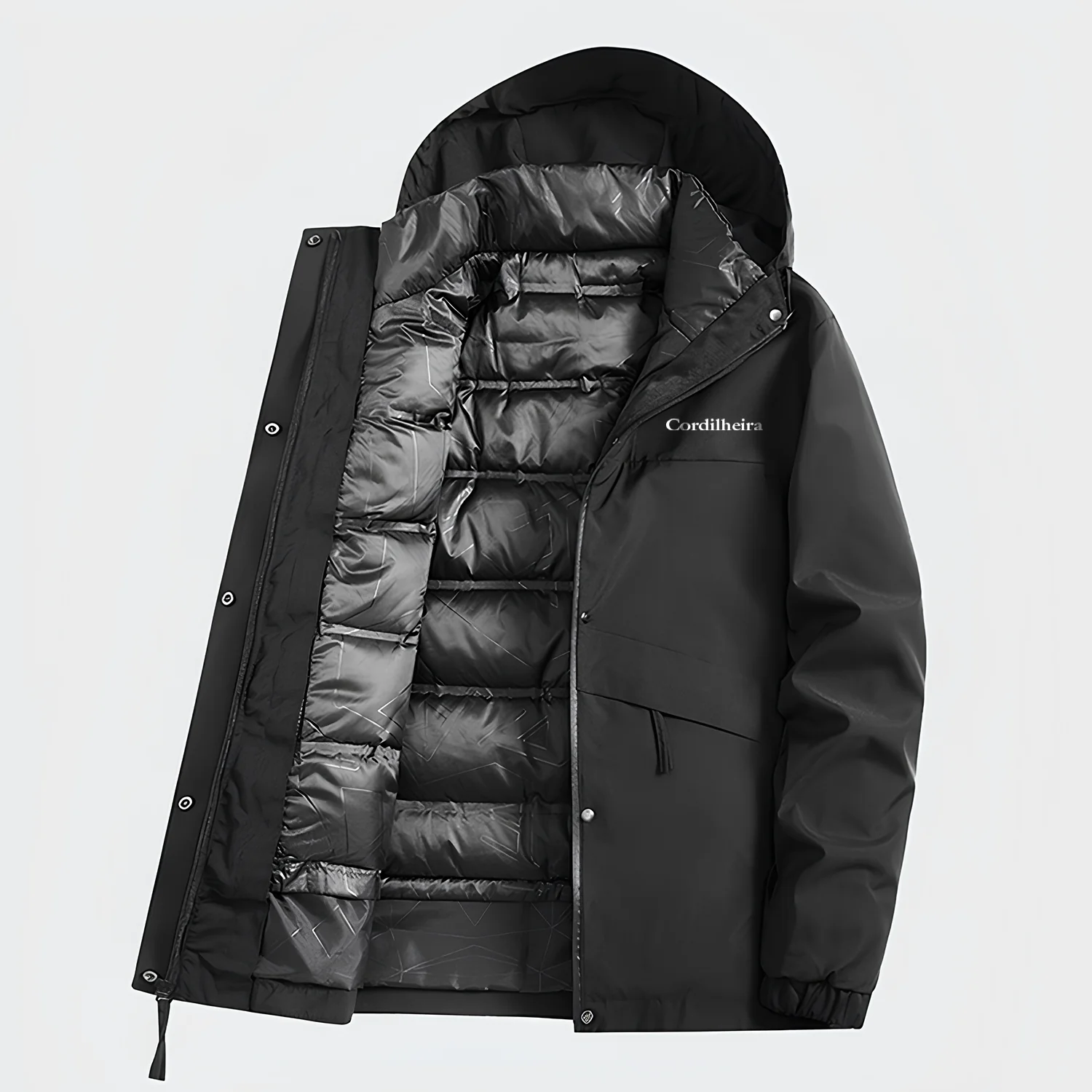 JAQUETA PUFFER 3 EM 1 CORDILHEIRA GLACIER MASCULINA - Image 4