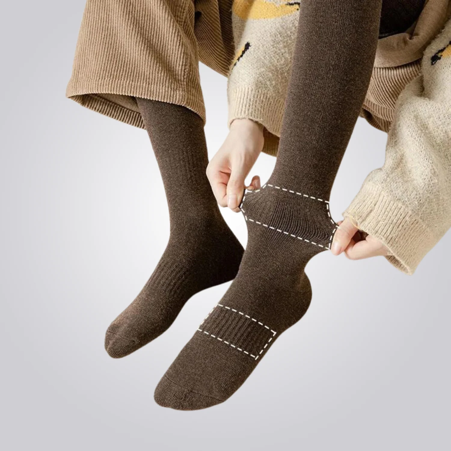 MEIA CORDILHEIRA LONG FLEECE FEMININA - Image 4